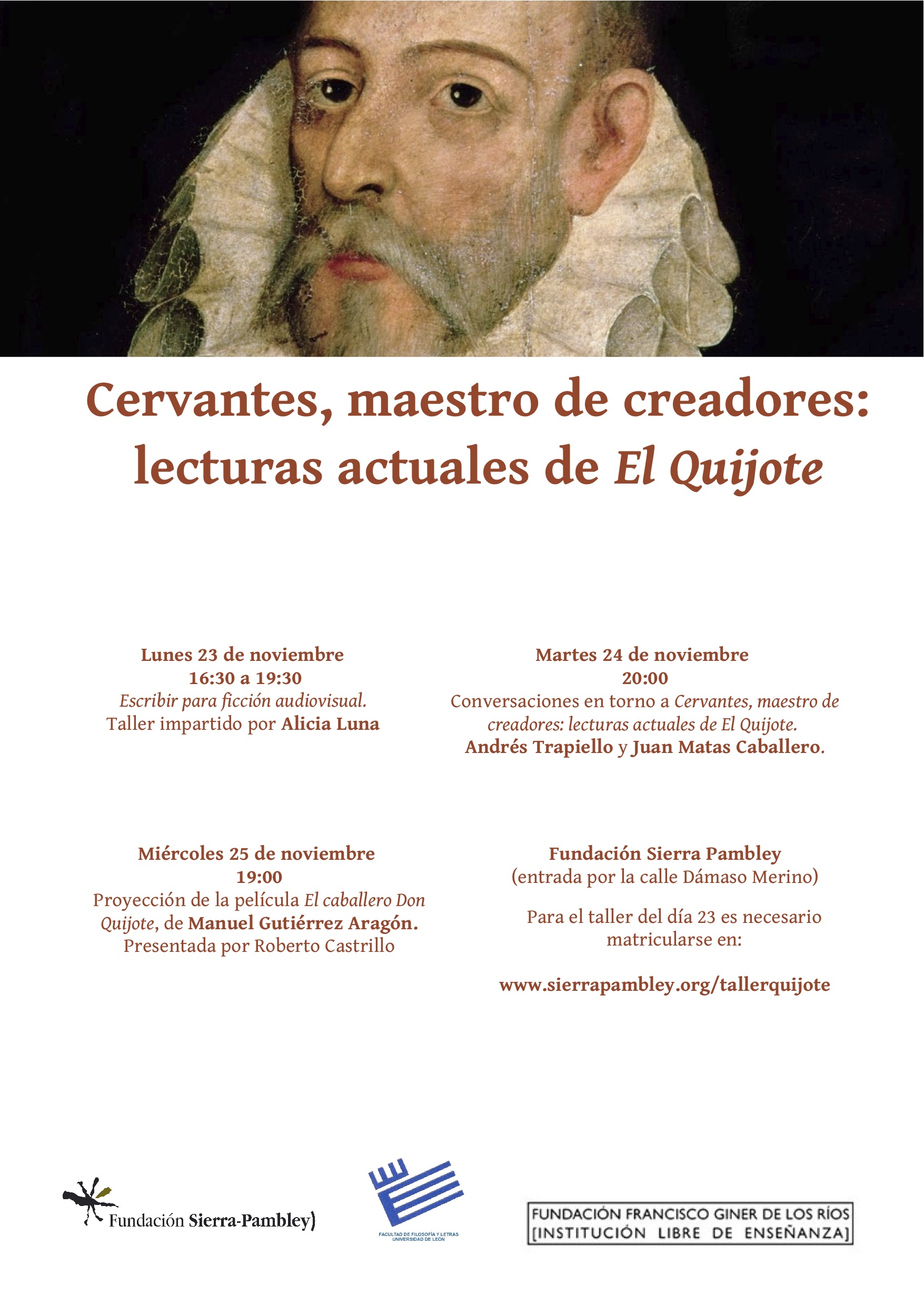 Cartel Cervantes