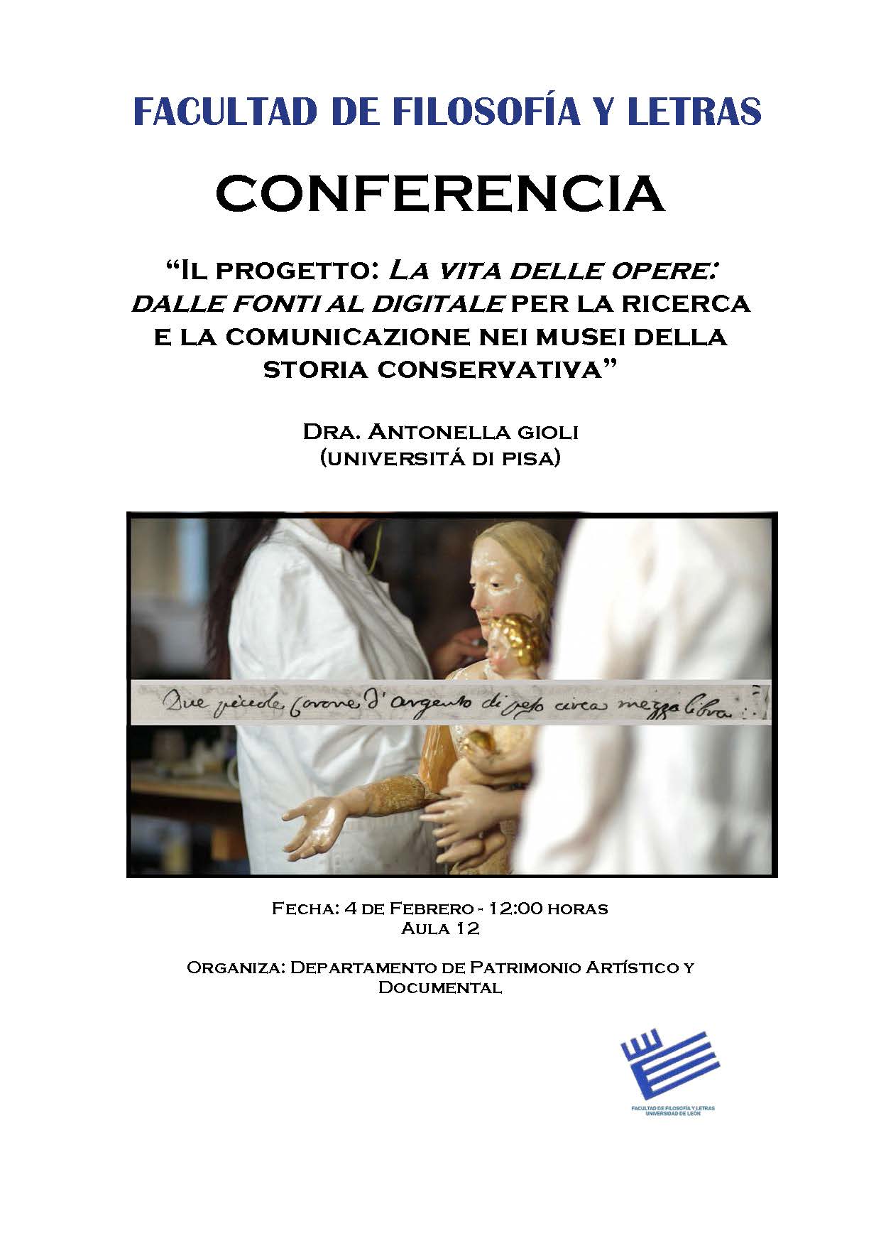 Conferencia Antonella Gioli